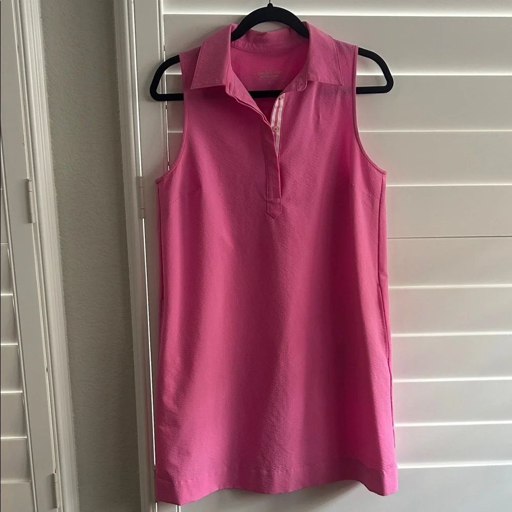Vineyard Vines Pink Mini Dress - Picture 2 of 4